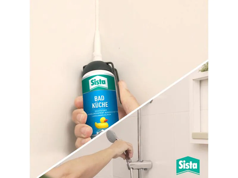 Sista Dichtmasse Bad &amp; Küche 100 ml, Transparent