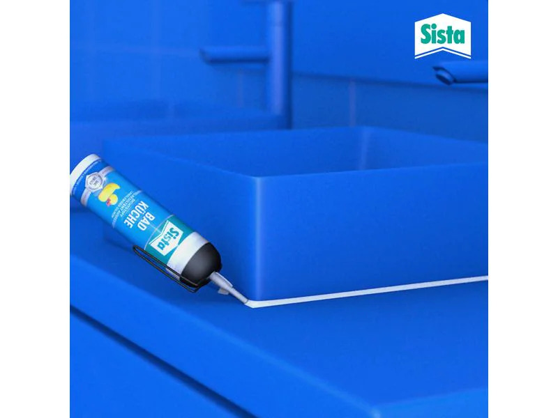 Sista Dichtmasse Bad &amp; Küche 100 ml, Transparent