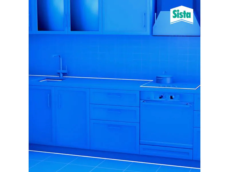 Sista Dichtmasse Bad &amp; Küche 100 ml, Transparent