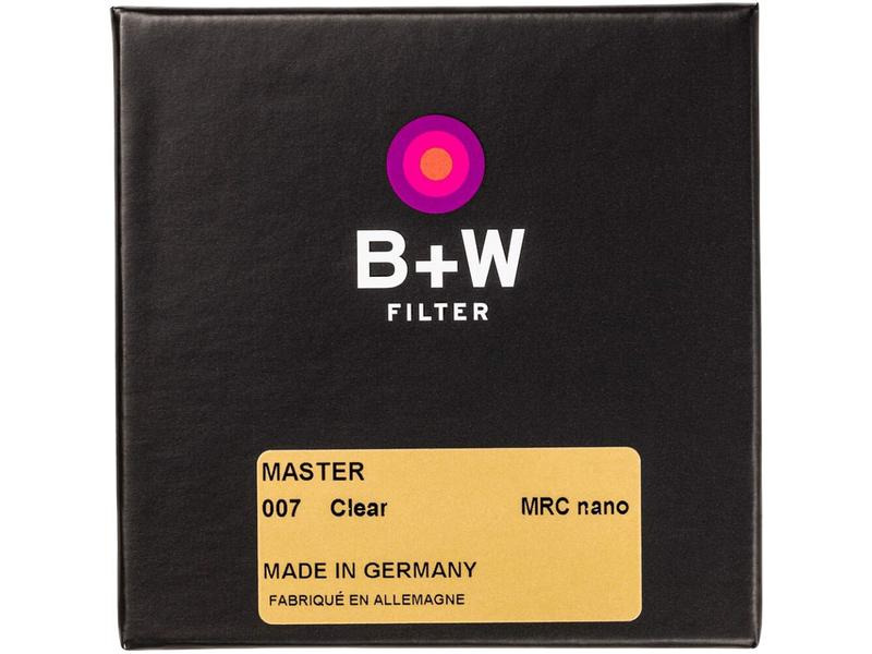 B+W Schutzfilter MASTER 007 Clear MRC Nano – 43 mm