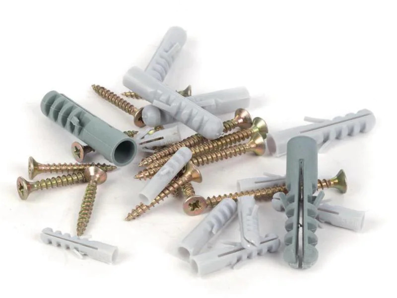 Toolland Spannplattenschrauben-/Dübel-Set 632-teilig