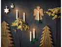 Lumix LED Baumkerze SuperLight Flame, Cashmere, 12er-Starter Set