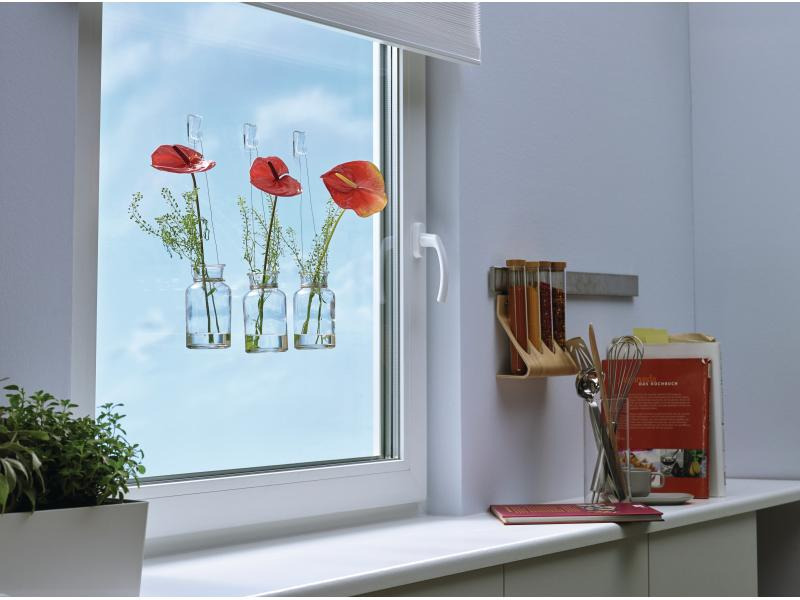 tesa Klebehaken 1 kg für transparente Flächen