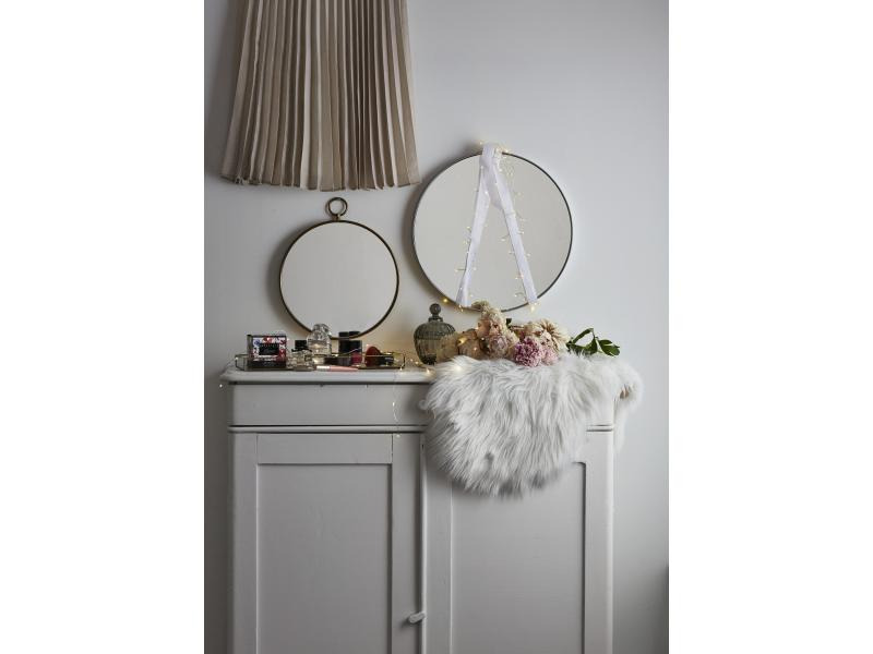 Star Trading LED Lichterkette Angel Hair Bouquet 1 m, 46 LED Silber