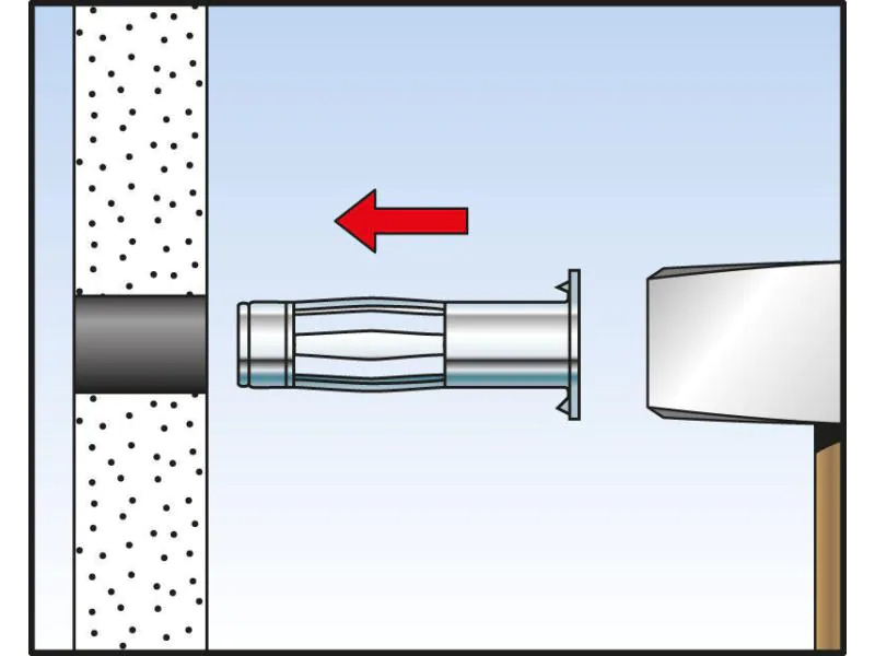 Fischer Hohlraumdübel  HM 5 x 37 H, 4 Stück