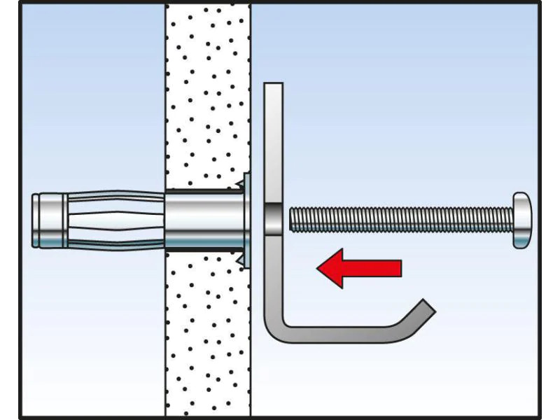 Fischer Hohlraumdübel  HM 5 x 37 H, 4 Stück