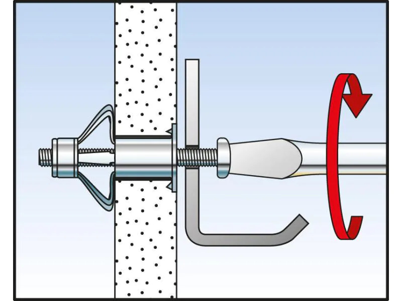 Fischer Hohlraumdübel  HM 5 x 37 H, 4 Stück