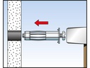 Fischer Hohlraumdübel  HM 5 x 37 H, 4 Stück