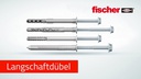 Fischer Langschaftdübel FUR 10x135 T, 4 Stück
