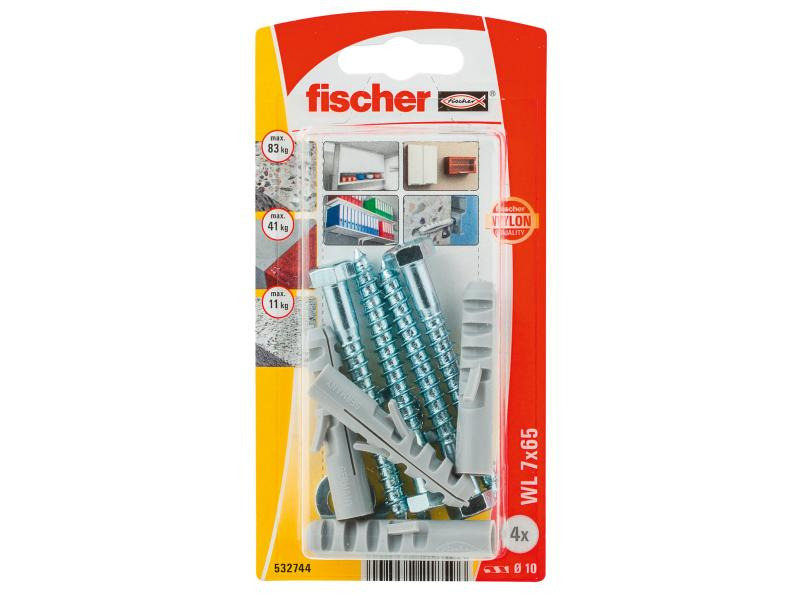 Fischer Laschenbefestigung  WL 7x60, 4 Stück