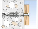 Fischer Universaldübel  UX 10 x 60 R mit Rand, 6 Stück