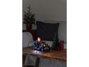 Konstsmide LED-Dekoration Weihnachtsmann im Auto, 16 cm