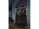 Konstsmide LED-Lichtervorhang Schneeflocken, 60 LED, 1.4 m, Outdoor
