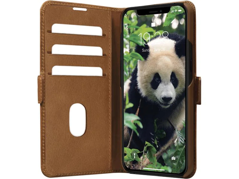 dbramante1928 Book Cover Copenhagen Slim iPhone 14 Pro Max Braun