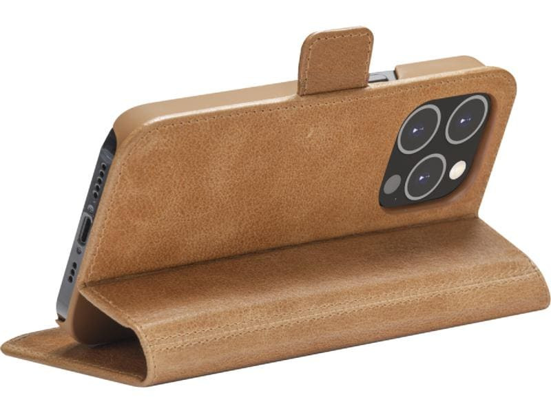 dbramante1928 Book Cover Copenhagen Slim iPhone 14 Pro Max Braun
