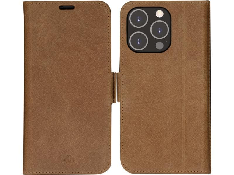 dbramante1928 Book Cover Copenhagen Slim iPhone 14 Pro Max Braun