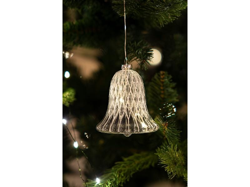 Sirius LED Baumschmuck Luna Glocke, Ø 9 cm