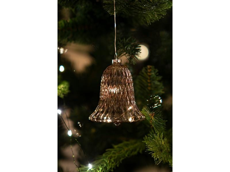 Sirius LED Baumschmuck Luna Glocke, Ø 9 cm