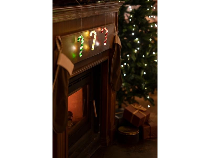 Sirius LED Baumschmuck Zuckerstange Hannah, 14 cm