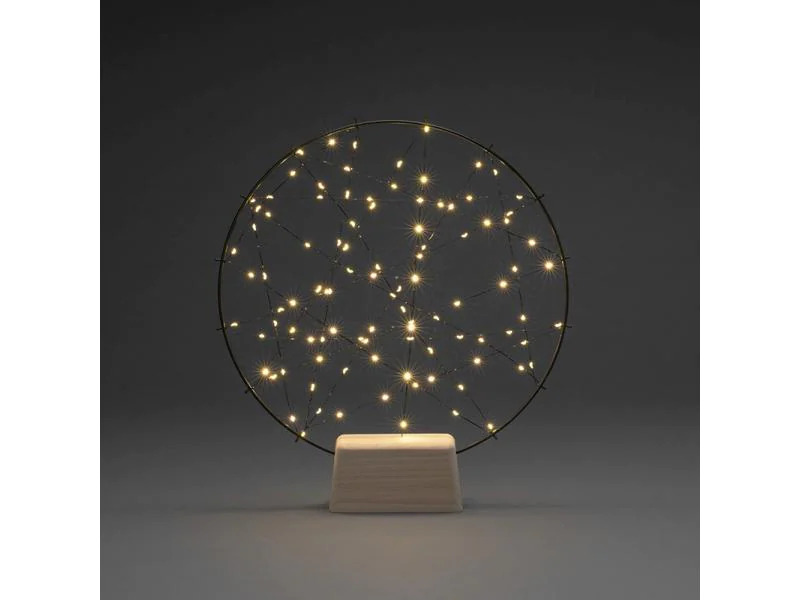 Konstsmide LED Fensterhänger Silhouette  Ring 39.5 cm, Indoor