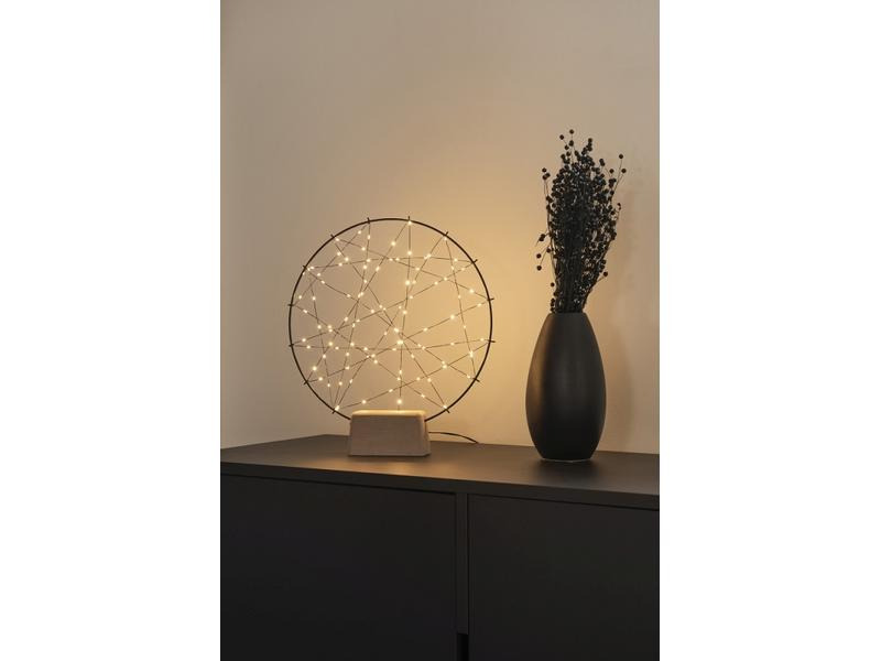 Konstsmide LED Fensterhänger Silhouette  Ring 39.5 cm, Indoor