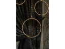 Sirius LED Fensterhänger 20 cm, silber