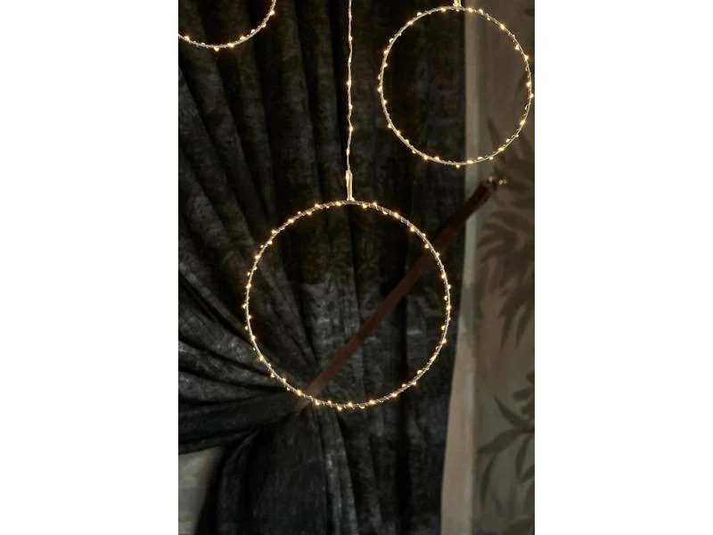 Sirius LED Fensterhänger Silber
