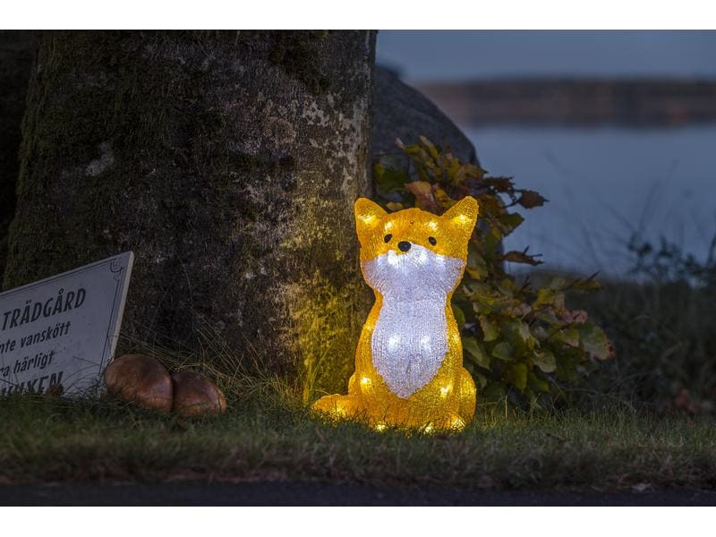 Konstsmide LED-Figur Acrylic 27 cm Fuchs