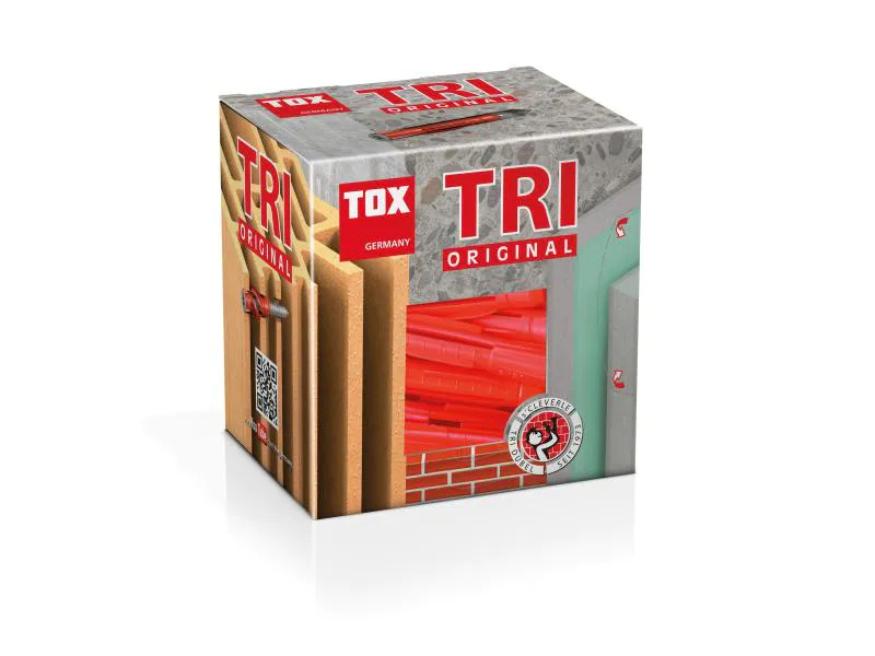 Tox-Dübel Allzweckdübel Tri 5x31 mm 100 Stück