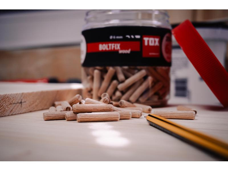 Tox-Dübel Dübel Boltfix 6/30 mm, 250 Stück