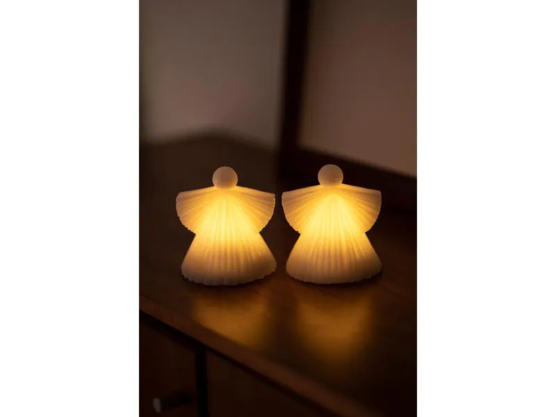 Sirius LED-Engel Asta, Ø 9.2 x H 10 cm, 2er Set