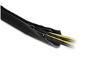 Delock Kabelschlauch mit Reissverschluss 1.5 m x 100 mm Schwarz