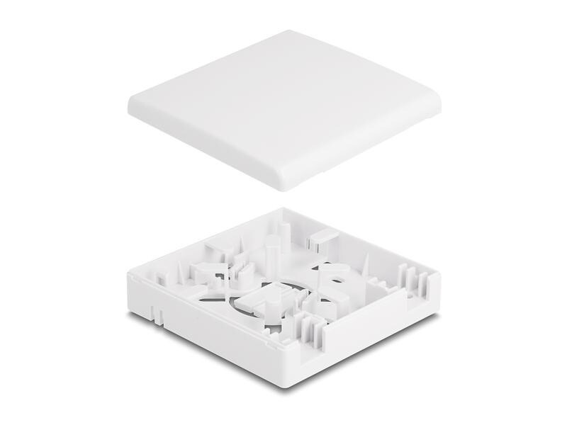 Delock LWL Anschlussdose zur Wandmontage für 2x SC/LC