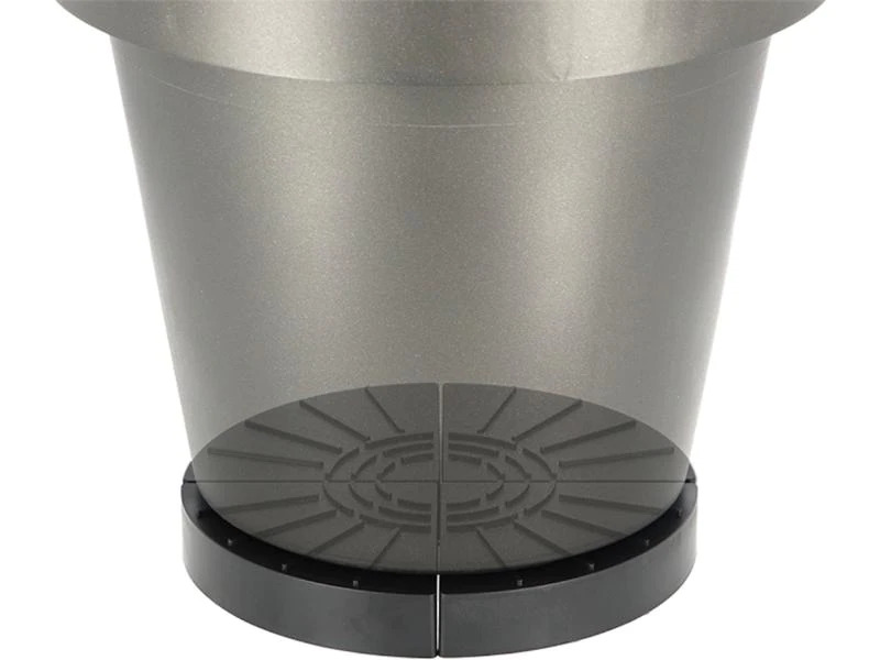 Esschert Design Blumentopffüsse 4er-Set, Schwarz