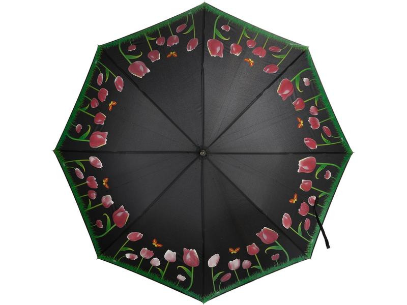 Esschert Design Schirm Tulpen Mehrfarbig