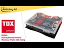 Tox-Dübel Dübel Monteur Multi Tri &amp; Barracuda 336 Stück