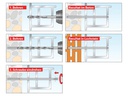 Tox-Dübel Fensterrahmenschraube Window Pro SK 7,5x182 mm 6 Stück