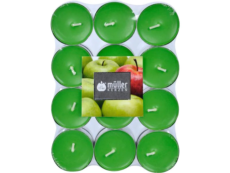 müller Kerzen Duft-Lichte Juicy Apple 24 Stück