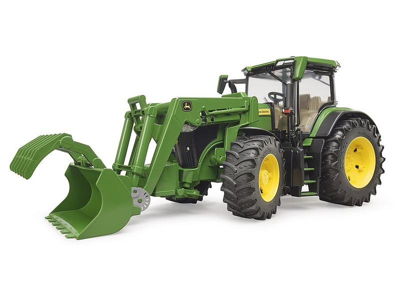 Bruder Spielwaren Landwirtschaftsfahrzeug John Deere 7R 350 mit Frontlader