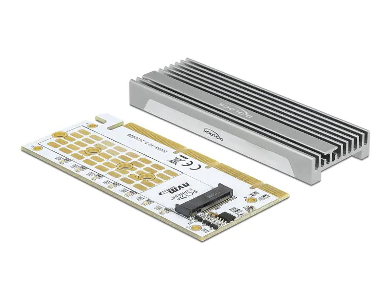 Delock Host Bus Adapter PCI Express x16 - 1x NVMe M.2 Key M