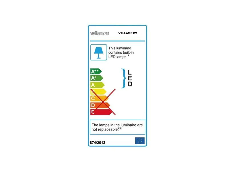Velleman Lupenleuchte 5 Dioptrien - 10 W - 60 LEDS