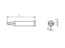 Weller Lötspitze XT A Meisselform 1.6 mm