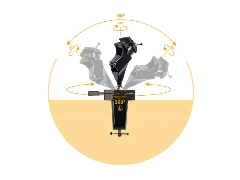 Bernstein Werkzeuge Schraubstock ESD SPANNFIX 70 mm