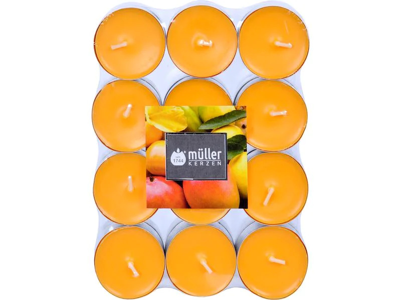 müller Kerzen Duft-Lichte Exotic Fruits 24 Stück