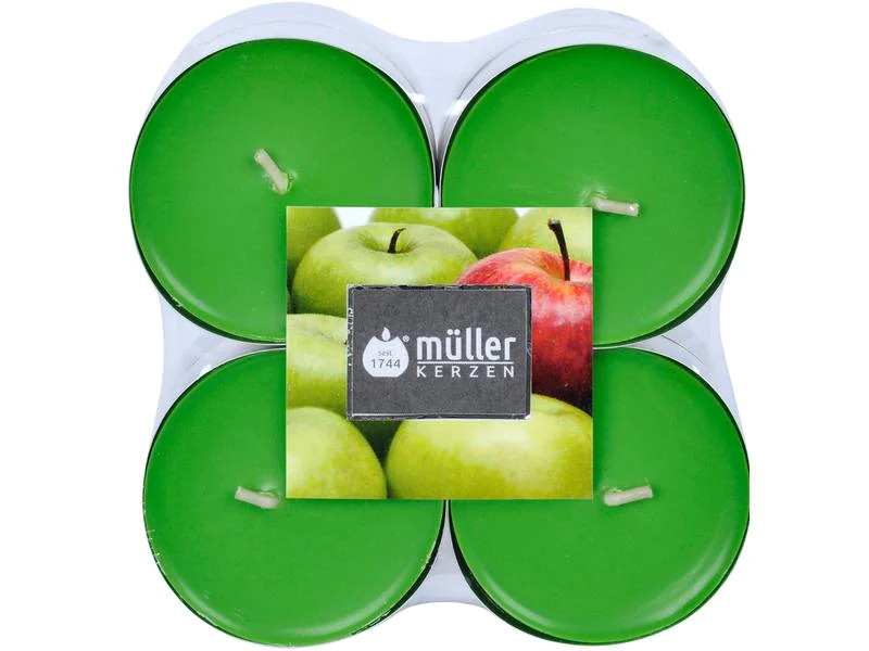 müller Kerzen Maxi Duft-Lichte Juicy Apple 8 Stück