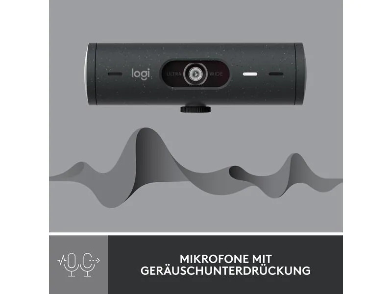 Logitech Webcam Brio 500 Graphite