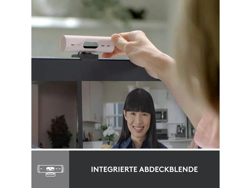 Logitech Webcam Brio 500 Rosa