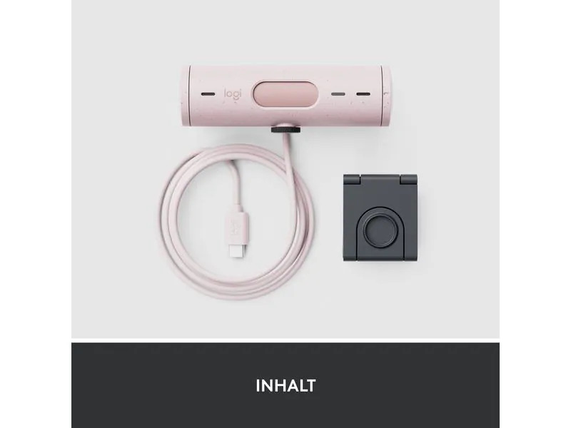 Logitech Webcam Brio 500 Rosa