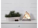 Star Trading LED-Dekolicht Fauna Gebirge 28 cm, Holz