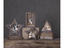 Star Trading LED-Dekolicht Fauna Stern 34 cm, Holz